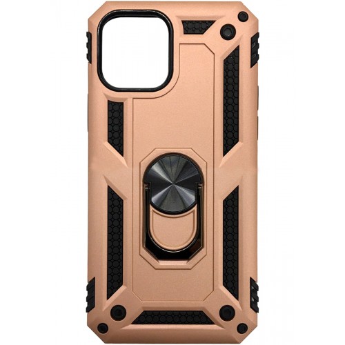 iPhone 15 Pro 2in1 Ring Case Rose Gold